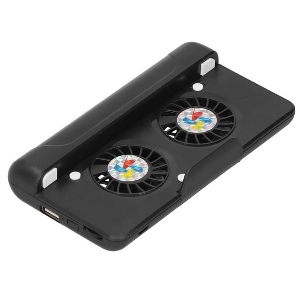 Enfriador De Teléfono, Velocidad De Viento Variable, Ventilador Doble Antideslizante, Enfriador De Teléfono Móvil, Soporte Doble, Disipación De Calor Del Radiador Del Teléfono