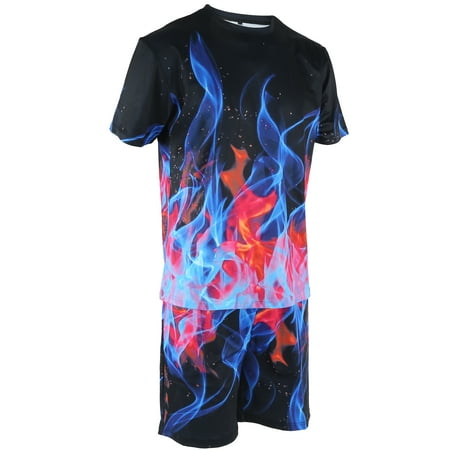 

EOTVIA T‑Shirt Shorts Set Clothes Set Breathable Material For Surfing For Swimming