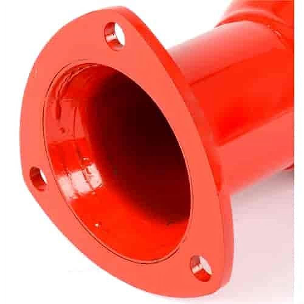 JEGS Corrosive Resistant Glasspack Vehicle Mufflers, Steel Red, 24 in, 7.45 lb