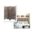 thumbnail image 5 of Contemporary Indoor 4 Panel Laurel Screen Room Divider, 5 of 7