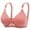Pink, variant on Full Coverage Bras for Women, Wireless Bras with Support and Lift, B Cup Lace Pattern Back Hook Adjustable Strap Thin Breathable Comfort Wireless Everyday Bra Beige 36ABC