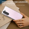 thumbnail image 3 of for Samsung Galaxy Z Fold 6 Glitter Case, Cute Bling Sparkle Sparkly Shiny Soft TPU Silicone Clear Bumper Frame Shockproof Protective Case for Women Girls for Samsung Galaxy Z Fold 6, Pink, 3 of 5