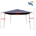 thumbnail image 2 of Canddidliike 12'x12' Pop-Up Gazebo Tent Outdoor Canopy with Strong Steel Frame Storage Bag - Blue, 2 of 7