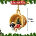 thumbnail image 3 of Clearance! Christmas Pendant Ornaments Personality Ornaments Christmas Ornaments Christmas Tree Ornaments Ornaments Indoor Rear View Pendant Ornaments, 3 of 9