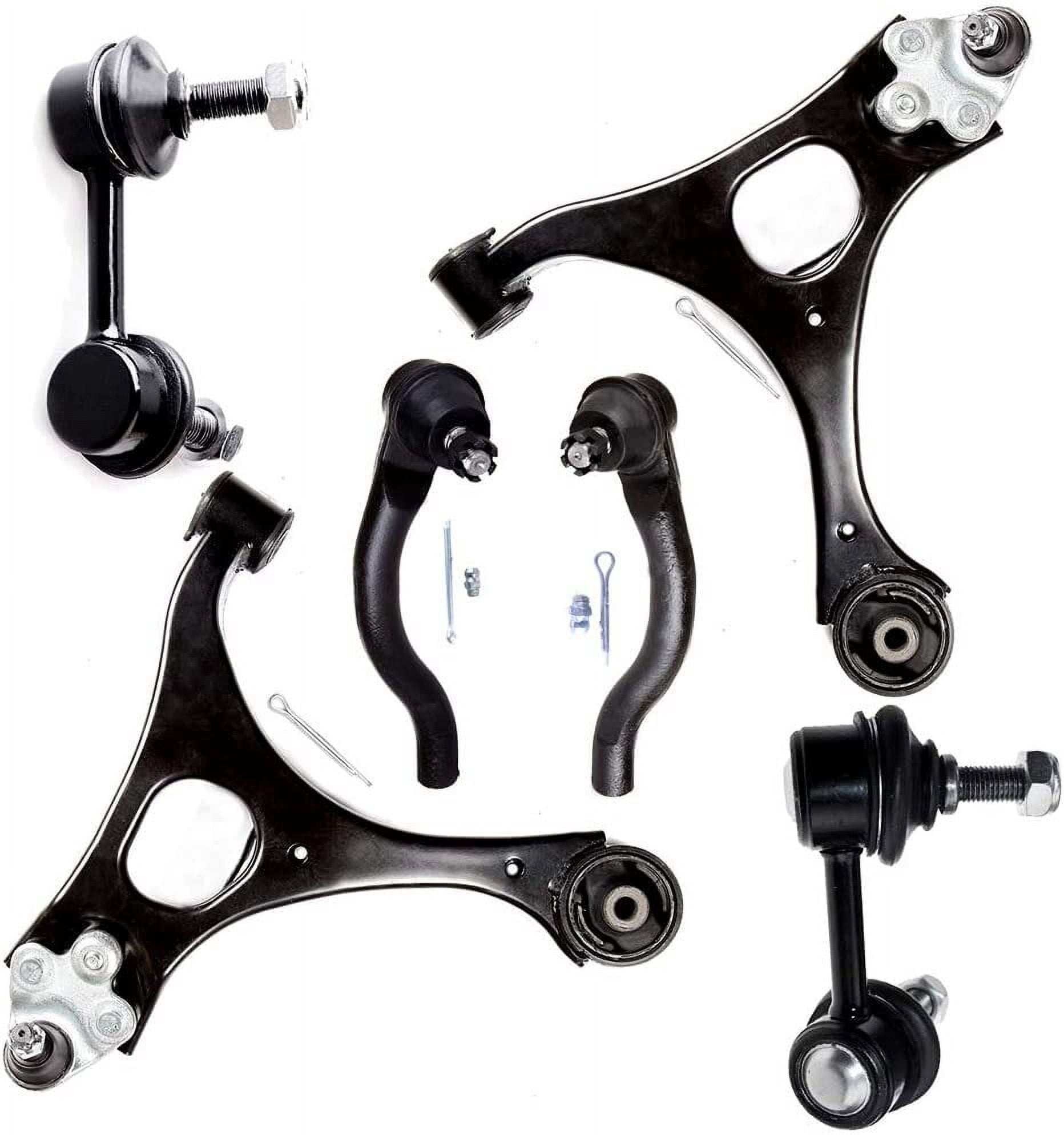 2x Tie Rod Kit, Front Inner Tie Rod End for Honda Civic 1.8L 2012-2015
