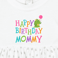 thumbnail image 4 of Inktastic Happy Birthday Mommy Party Girls Baby Dress, 4 of 5