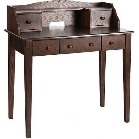 Collins Writing Desk And Hutch, Espresso