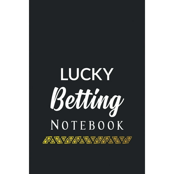 Lucky Betting Notebook Blank Dotgrid notebook journal for betting