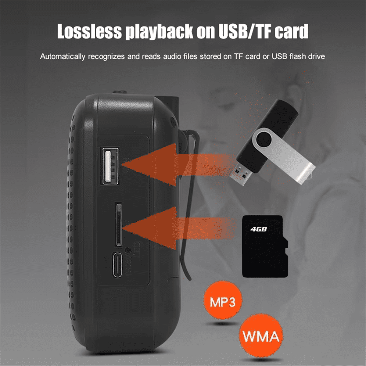 E377 Pro Mini Wireless Classroom Amplifier Multi-Function Portable Voice for Teacher Taining Tour Guide,1 * Wireless Amplifier 1 * Charging Cable 1 * Wireless Headset,Black