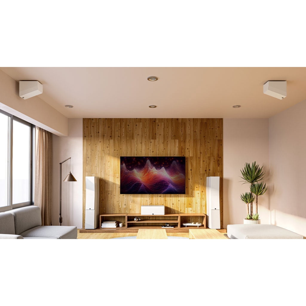 SVS Ultra Evolution Elevation, Flagship Reference Height Effects Speaker, Diamond Coated Tweeter - Pair - Black Oak