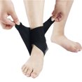 thumbnail image 3 of SPRING PARK 1Pc Left/Right Foot Sleeve with Compression Wrap, Ankle Brace For Arch, Ankle Support, Football, Basketball, Volleyball, Running, For Sprained Foot, Tendonitis, 3 of 7