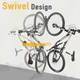 thumbnail image 2 of BIKE HAND Swivel Bicycle Wall Hanger Vertical Hook Mount Rack - MTB & Road Bikes, 2 of 6