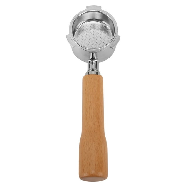 Porte-filtre Espresso 51mm Porte-Filtre à Café Sans Fond Porte-Filtre Sans Fond 3 Oreilles Couche Unique Porte-Filtre Machine à Café Filtre Sans Fond pour Porte-Filtre Sans Fond