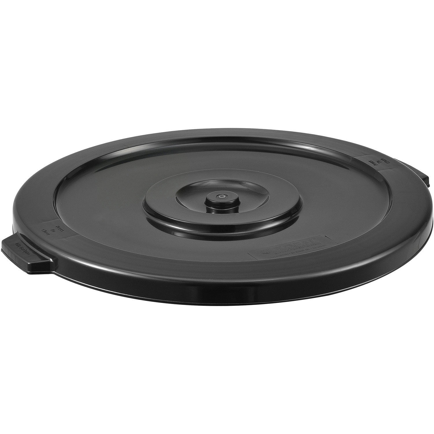 32 Gallon Garbage Can Lid, Black