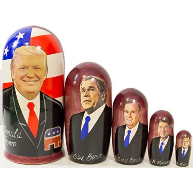 trump russian nesting dolls