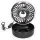 thumbnail image 1 of Ventilador,Ventilador de Coche Ventilador de Escritorio Giratorio de 360° Ventilador Giratorio El Mejor de su Clase, 1 of 8