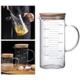 thumbnail image 1 of Medidoras Transparentes Vaso para Cocina Caliente/fría Segura , 1000ml 1000ml-1 perfecl Jarra de medición, 1 of 8