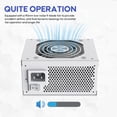 thumbnail image 3 of Vetroo 850W SFX Power Supply ATX 3.1 & PCIE 5.1 Ready, 80 Plus Gold Certificate Fully Modular, 3 of 10
