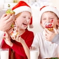 thumbnail image 2 of maskred 10pcs Fork Fruit Cake Sandwich Set Strawberry Pear Blueberry Forks Animal Cartoon Santa Claus Sticker Reusable 1Set, 2 of 6