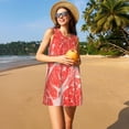 thumbnail image 3 of Disketp Beef Steaks para Vestido sin Mangas para Mujeres, Vestidos de Verano para Mujeres, Casual y Holgado para la Playa, 3 of 7