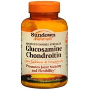 Sundown Glucosamine Chondroitin Caplets Double Strength Advanced Formula 120 Caplets (Pack of 3)