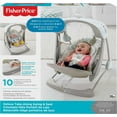 thumbnail image 6 of Fisher-Price Deluxe Take-Along Swing & Seat for Infants with Music and Vibrations, Mocha Swirl, 6 of 6