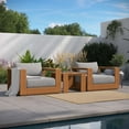 thumbnail image 1 of Modway Tahoe 3 Patio Furniture, Light Gray, 1 of 8