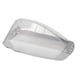 thumbnail image 3 of Piezas de lente de visera para casco de motocicleta Premium Fácil instalación A prueba de viento Alto Blanco, 3 of 9
