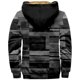thumbnail image 4 of Men's Print Jacket Men's Spring And Autumn Casual Trend Zipper Hooded Jacket M, 4 of 5