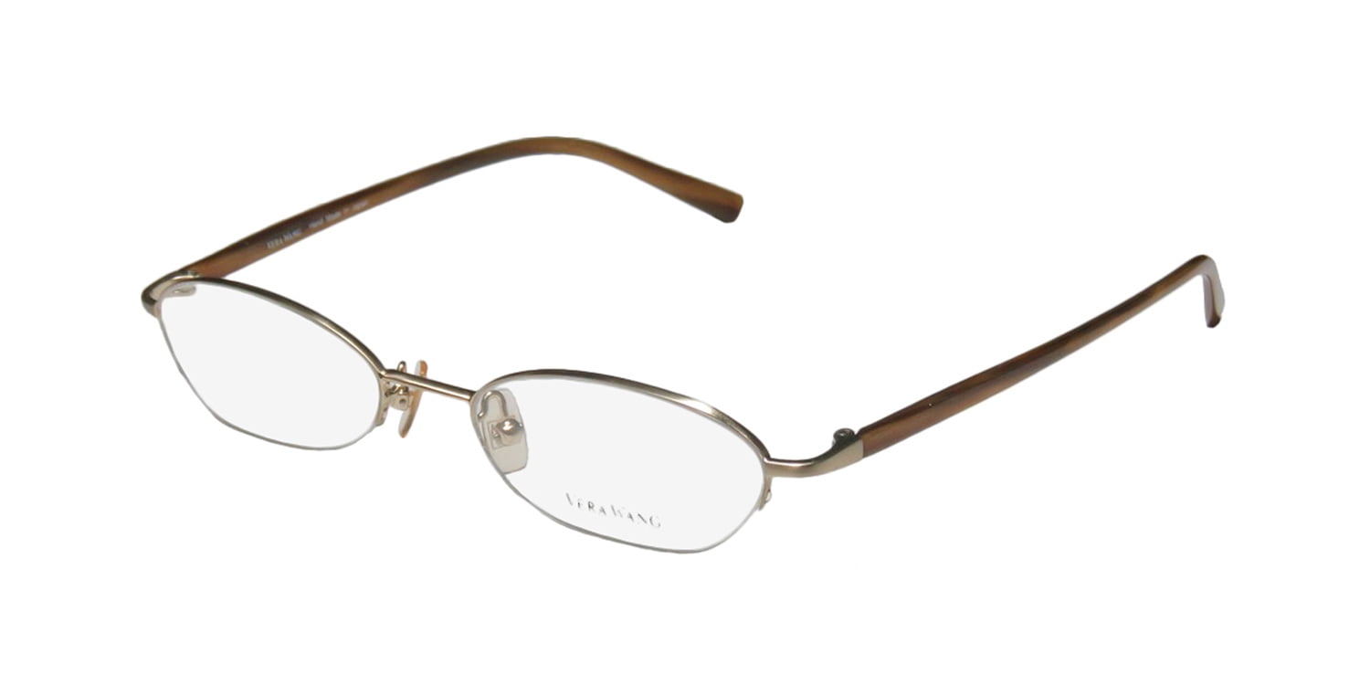 Laura Ashley Women's Mia Rectangular Prescription Eyeglasses with