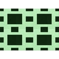 thumbnail image 1 of Ahgly Company Machine Washable Indoor Rectangle Transitional Dark Forest Green Area Rugs, 8' x 12', 1 of 7
