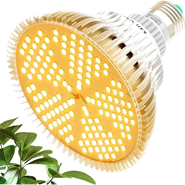 Grow Light 100W Luz de crecimiento de espectro completo 150 LED E27 para plantas Interior