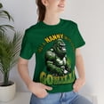 thumbnail image 5 of Gorillas Lover Unisex T-Shirt, Just A Nanny Who Loves Gorilla, 5 of 7