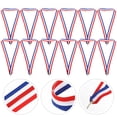 thumbnail image 1 of GOOHOCHY 12pcs Prize Ribbons Polyester Cotton with Triangle Hook for Event Organizers, 1 of 8