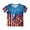 Navy, variant on HUITKMM Boys' Fashion Summer Toddler Boys Girls Independence Day Short Sleeve Prints T Shirt Tops Clothes