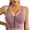 Purple, variant on Xmarks 3 Packs Zipper in Front Sports Bra High Impact Strappy Back Support Workout Top