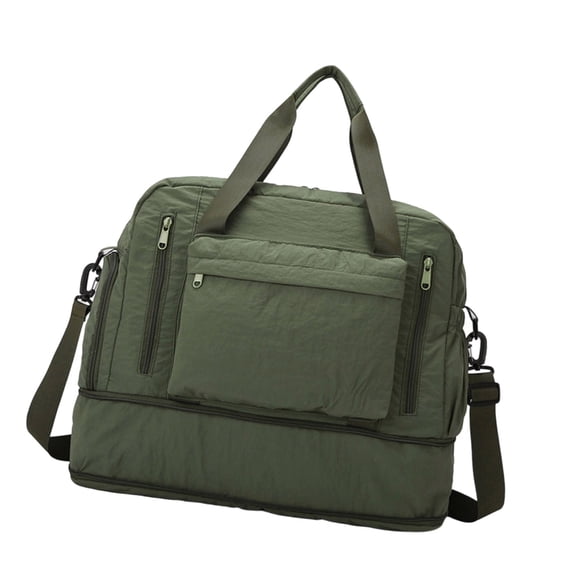 Practical Travel Bags With Adjustable Shoulder Strap Spacious Design Water Resistant Handbag For Short Trip Fitness