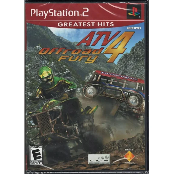 ATV Off Road Fury 4 (Greatest Hits) PS2 (Brand New Factory Sealed US Version) Pl