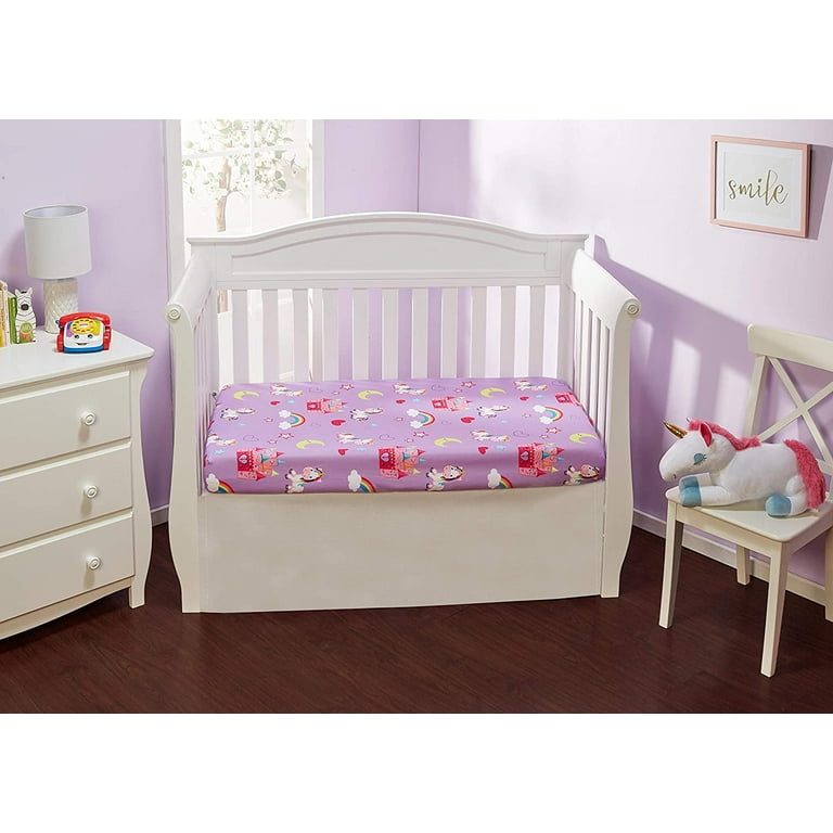 Dark pink crib sheet hot sale