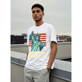 thumbnail image 7 of Men's 100% Cotton Short Sleeve Crewneck Graphic T-Shirt, Soft Breathable Moisture Wicking Casual Basic S-3XL, 7 of 7