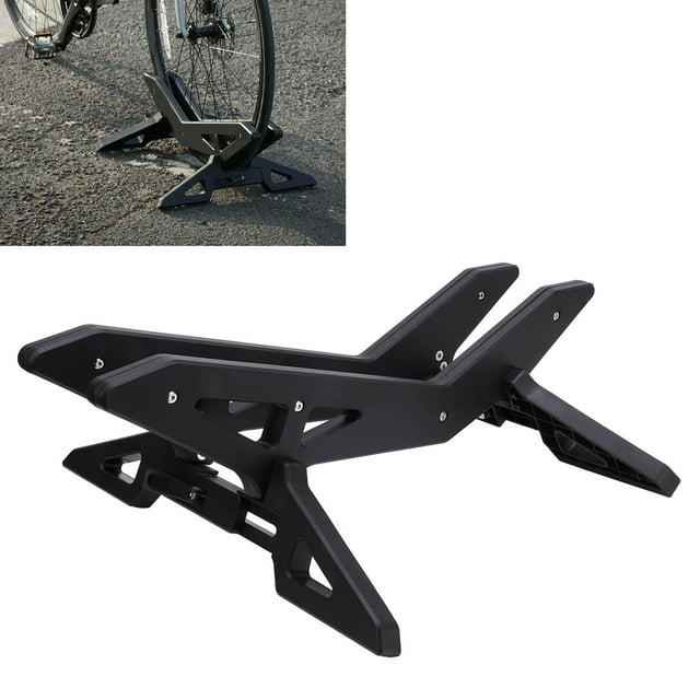 Adjustable Bike Floor Stand, Quick Release Mountain & Road Bike Parking Rack with Anti Slip Pads, ABS Material, for User Friendly Experience, Suitable for Multiple Models