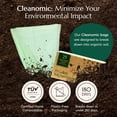 thumbnail image 4 of Bolsas de basura compostables CLEANOMIC de 13 galones, 25 unidades, 4 of 8