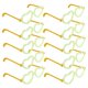 thumbnail image 3 of 10 Pairs Fluorescent Rods Heart Shape Eyeglasses Glow Sticks Night Light Eyewear, 3 of 4