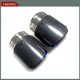thumbnail image 1 of 1pcs Universal Car Styling Glossy Carbon Fiber Exhaust System + Blue Stainless Steel Exhaust Pipe For BMW M2 M3 M4~17551, 1 of 1