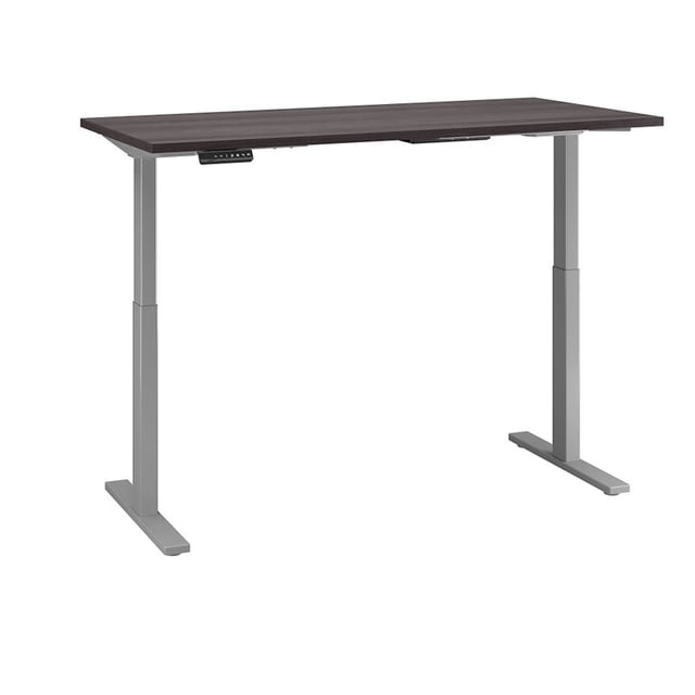 Move 60 Series 60W x 30D Adjustable Desk in Storm Gray - Engineered Wood