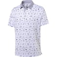 thumbnail image 1 of Icvfdpl Mens Polo Shirt Performance Wicking Classic Fit Button Mens Shirts L, 1 of 2