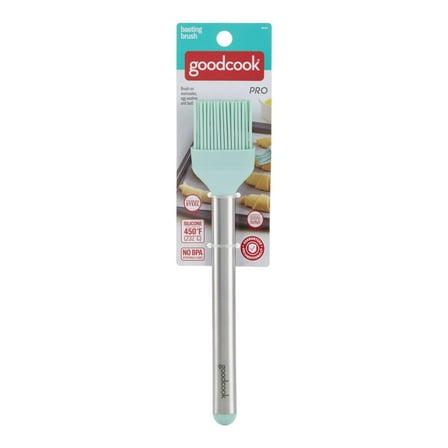 GoodCook Pro Basting Brush, Silicone Bristles Angled Brush Head