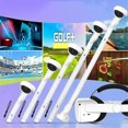 thumbnail image 1 of VR Controller Adapter for 2 Handle Grips Black, 1 of 5