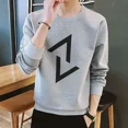 thumbnail image 2 of Ropa para hombre, sudaderas blancas estampadas, camiseta gráfica superior para hombre, diseñador, moda informal Harajuku, citas a granel, poliéster, tamaño, 2 of 5