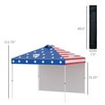 thumbnail image 3 of imerelez Pop Up Canopy, Patented Center Lock One Push Instant Popup Outdoor Canopy Tent Waterproof Shade Folding Canopy with Carry Bag, 3 of 7